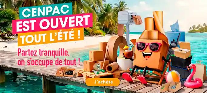 Cenpac ouvert tout l'été 