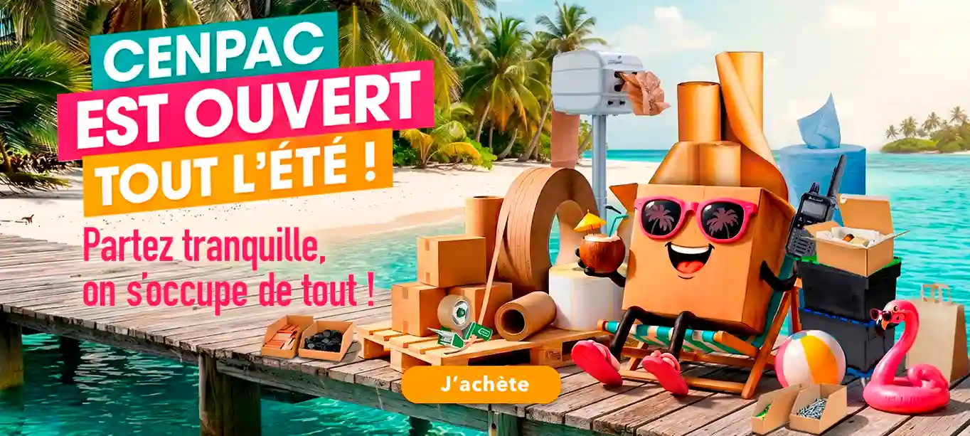 Cenpac ouvert tout l'été 