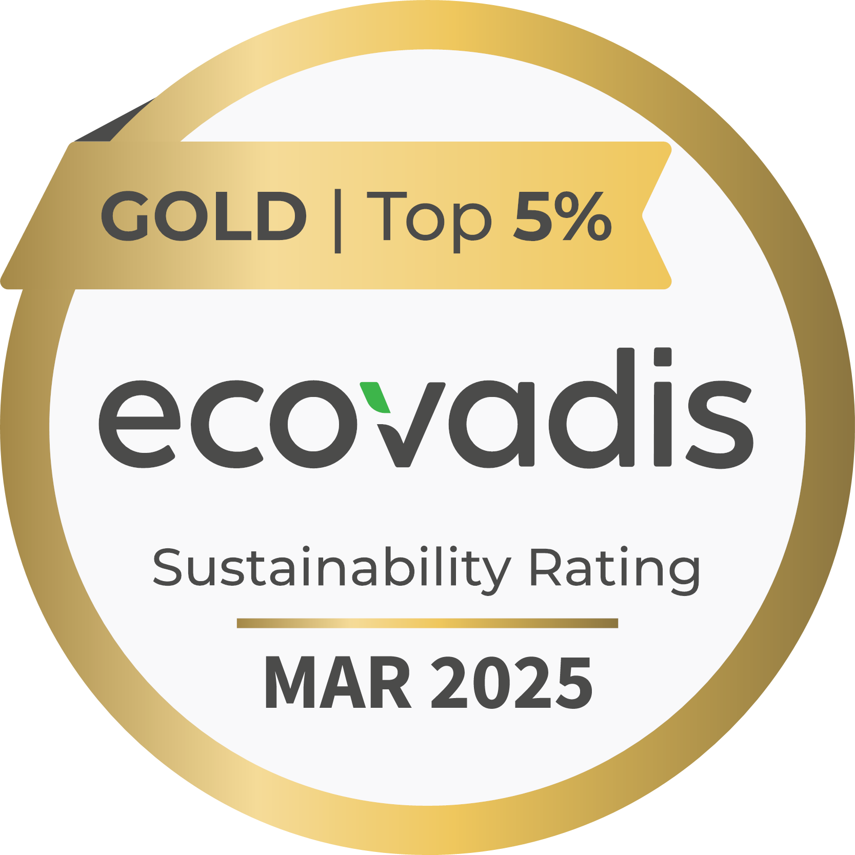 Ecovadis - Cenpac Ecovadis mars 2025